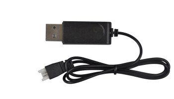 24107-14 USB-Laadkabel 1S LiPo voor accu radiografisch vliegtuig